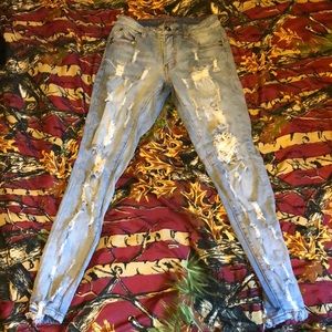 Distressed rue 21 jeans